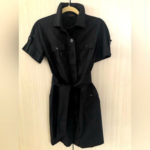 Black Banana Republic Shirt Dress